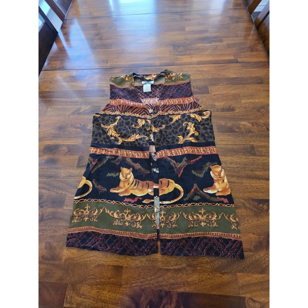 Lindsey Scott Sport Vintage Small Sleeveless Vest. Bin 14